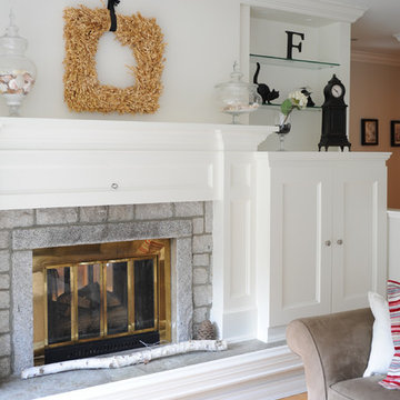 Coastal Style Family Room