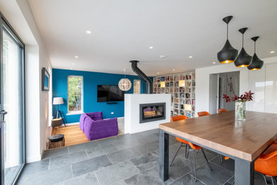 Inspiration for a contemporary dining room in Other.
