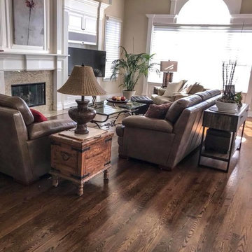 Sand & Finish Color Stain- Antique Brown