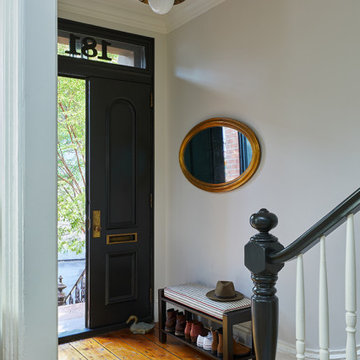 Cobble Hill Landmarked Townhouse - Stair Hall