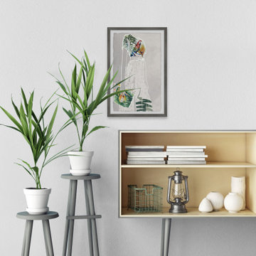 "Summer Trend" Framed Painting Print