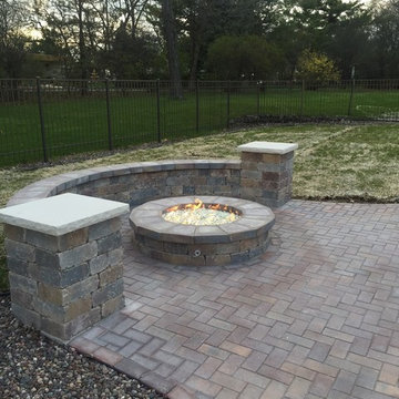 Gas Fire Pit Area