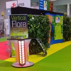 Mur v&eacute;g&eacute;tal &eacute;v&eacute;nementiel VERTICAL FLORE - Decorative Accents