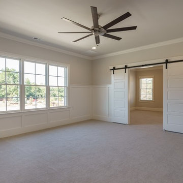 Bonus Room with Barn Doors
