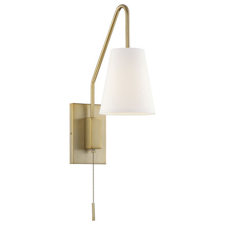 Adjustable Owen Wall Sconce in Warm Brass