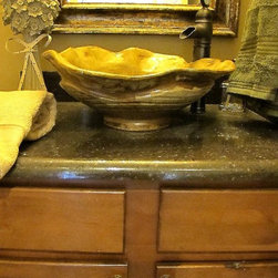 Handmade Pottery Sink Vessels - Bathroom Sinks