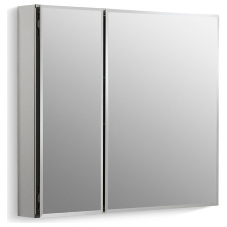 Kohler K-CB-CLC3026FS 30" x 26" Double Door Reversible Hinge - Silver Aluminum