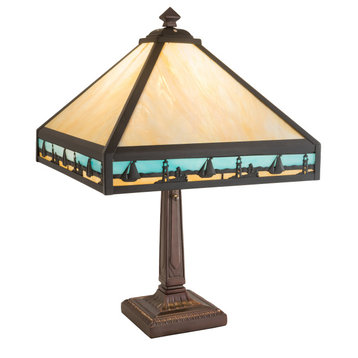 22 High Sailboat Mission Table Lamp