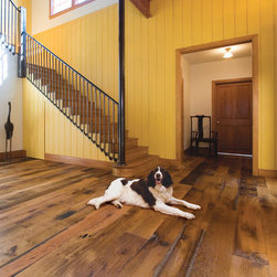 Reclaimed Oak Flooring - Distressed Grade - Hardwood Flooring