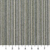 Blue Green And Ivory Striped Country Tweed Upholstery Fabric By The Yard