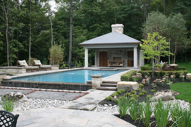 Elegant pool photo in Toronto