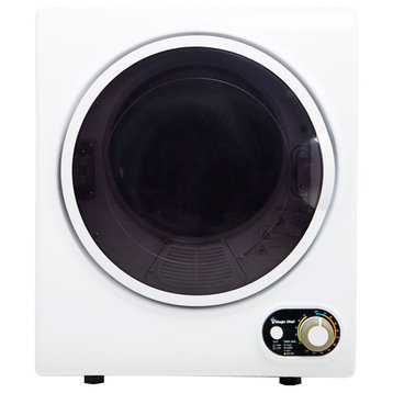 1.5-Cu. Ft. Compact Electric Dryer, White