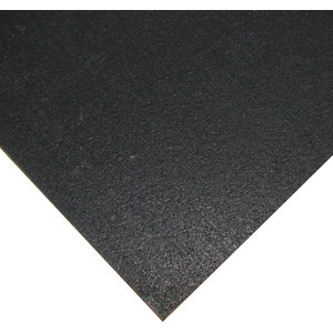 Black Rubber-Cal Revolution Diamond-Plate Interlocking Rubber Floor 5/8 x 36 x 36-inch Rubber Tiles 
