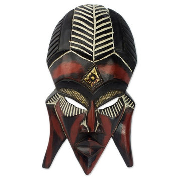 Fumnaya Love African Wood Mask, Ghana