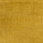 Alpine Rug Co. - Taylor Collection Plush Yellow Shag Area Rug, 7'10"x10'6" - Cozy shag is a key feature of the Taylor collection. Made of stain-resistant polypropylene, these rugs are easy to care for and comfortable underfoot.