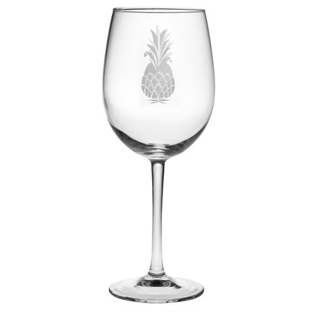 Be a Pineapple Wine Glasses, Set of 4