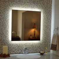 Luminous LED Mirror, 30"x36"x1.75"