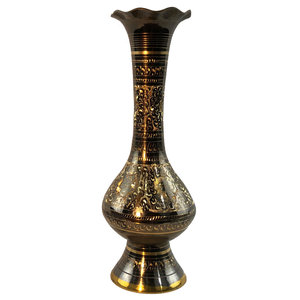 Barriga Xl Pot Belly Floor Vase Transitional Vases By