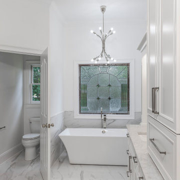 Timeless Marble Master Bathroom