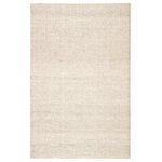 Jaipur Living - Jaipur Living Limon I-O Ivory Area Rug, 7'10"x10'10" - Contemporary and versatile, the eco-friendly Rebecca collection offers a sophisticated distressed solid design to high-traffic areas and outdoor spaces. The Limon area rug delivers a fresh accent to patios, kitchens, and dining rooms with its ultra-durable PET yarn hand-woven construction. The ivory and gray colorway lends a light and airy tone to any home.