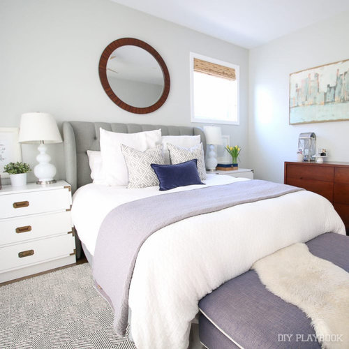 Master Bedroom: How to mismatch furniture!