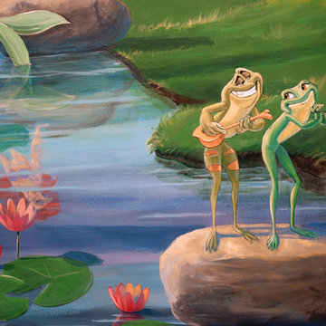 Child's Bedroom -Favorite Fairy Tale Characters Mural