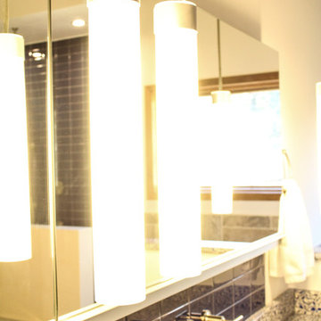 Double Zero Entry Shower, Spa-Like Bathroom Remodel