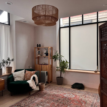 Therapist's Office - Lime Plaster and Limewash - Fairhaven, WA