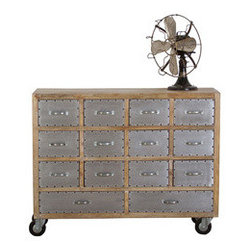 Hugo Industrial Dresser - Furniture