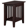 Mission Chair Side Table, Espresso