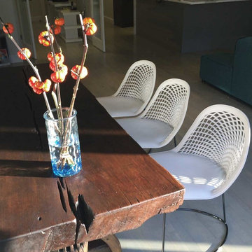 Leather chairs