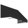 3' New Yorker Window/Entry Awning, Black