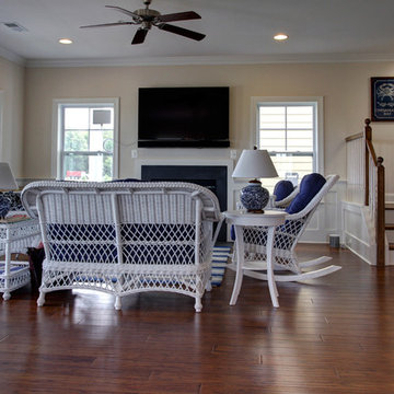 Aged Bourbon Antiqued Wide Plank Strand Eucalyptus Flooring