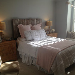 barn wood headboard - Headboards