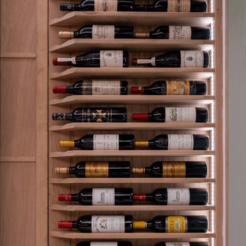 Natural Oak Wine Cellar