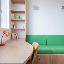 8 manières d'intégrer un bureau à une menuiserie sur mesure