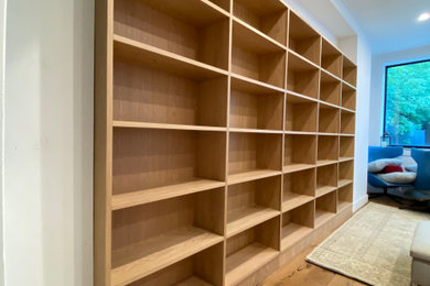 Danish home design photo in New York
