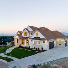 White And Brown / Black House