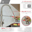 Single-Handle Pull-Down Sprayer Kitchen Faucet with Spring Design