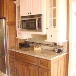Painted and Cherry Kitchens with granite tops - Products