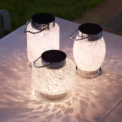 Solar Hand-Blown Boaters Lanterns - Novelty Lighting
