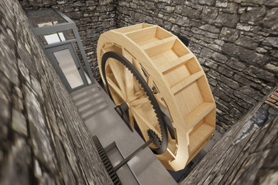 3D Design of An Old Mill Conversion in Northern Ireland