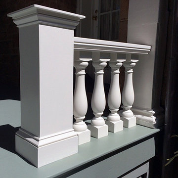 Princeton Porch Balustrade with Boral TruExterior FlyAsh Balusters