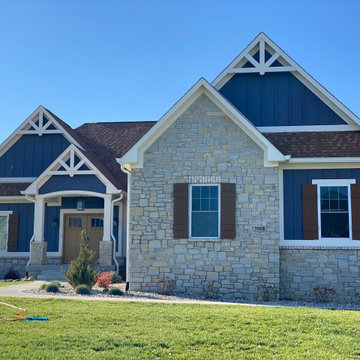 Flatrock Buff Veneer Stone Exterior