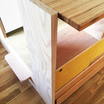 Cuisine convertible dans une pièce de 10m2