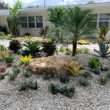 Rock Garden, Hardscape Design & Install