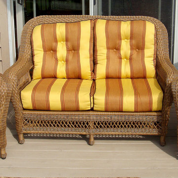 Deck Wicker Furniture Cushions
