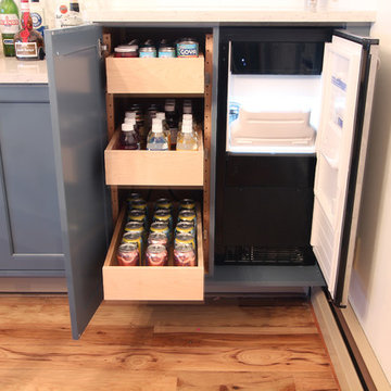 Rollouts for Bar Mixers and Ice Maker in Dining Room