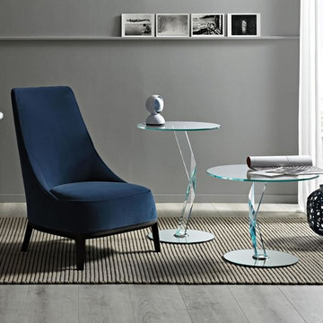 Bakkarat Side Table, Tonelli Design