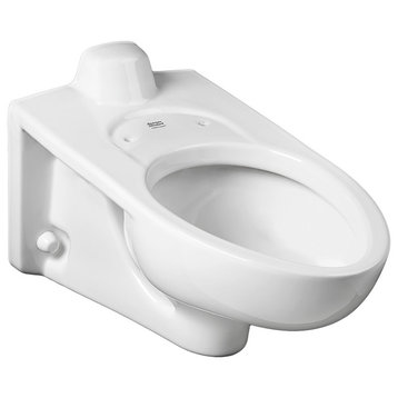 American Standard 2634.101 Afwall Millennium Elongated Toilet Bowl Only - White